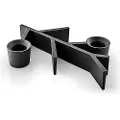 Eva Solo Lysestage TWIG 18 x 12 cm, sort, aluminum, Eva Solo