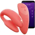 We-vibe Chorus - genopladelig, smart parvibrator (orange)
