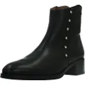 Wonders Wonderstil kvinder. D-1807 Ankelstøvler i læder Bonjour 07 sort (40), 1-3 cm, Lynlås, Casual
