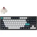 Keychron Q3 MAX 80% Knob Wireless Tri-Mode QMK/VIA - Gateron Jupiter Brown - ND - Gaming Tastatur - Uden Numpad - Nordisk - Sort
