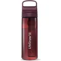 LifeStraw Go 2.0 Series, 650ml, mørkerød
