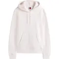 Tommy Hilfiger Tommy Jeanstil kvinder. DW0DW21963 Sweatshirt med hætte og hvidt lineært logo (XS), Casual, Bomuld