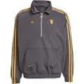 Adidas Originals Manchester United Terrace Icons Halv Lynlås Sweatshirt