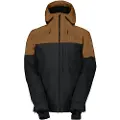 SCOTT Ultimate Dryo 10, skijakke, herre, brun/sort