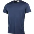 Lundhags Gimmer Merino Lt Ms Tee, mellemlag, herre, blå