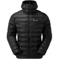 Montane Alpine 850 Lite Hoodie, dunjakke, herre, sort