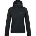 KILPI Sonna-W, regnjakke, dame, plus size, sort