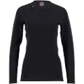 Ulvang Comfort 200 Round Neck, skiundertrøje, dame, sort