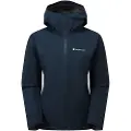 Montane F Spirit Lite Jacket, skaljakke, dame, blå