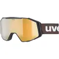 Uvex Gravity FM, skibriller, brun
