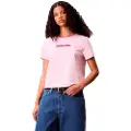 Calvin Klein Jeans D2 Fashion Retro Logo T-shirt Med Korte ærmer