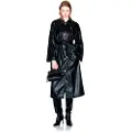 Armani Exchange AIX Armani Exchangetil kvinder. XW000680AF16106UC001 Maxi Trench Coat sort (XS), Casual, Polyester