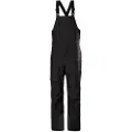Helly Hansen Powderqueen Bib 2.0, skibukser, dame, sort