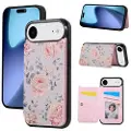 Mtp Products iPhone Air Cover med blomsterprint og RFID-kortholder - Roser