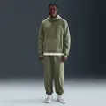 Nike Solo Swoosh-fleecebukser med opslag til mænd - grøn