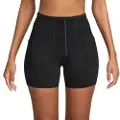 Nike Højtaljede Nike Trail Dri-FIT-løbeshorts (10 cm) til kvinder - sort