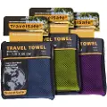 Travelsafe Traveltowel Microfiber S, blå