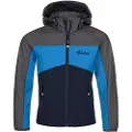 KILPI Milo, softshell jakke, junior, mørkeblå