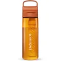 LifeStraw Go 2.0 Water Filter Bottle 650ml, Orange