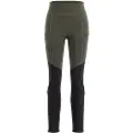 Lundhags Fulu Wool Tights W, vandrebukser, dame, grøn/sort