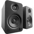 Kanto Audio Kanto YU4 Powered Bookshelf Speakers Matte Black