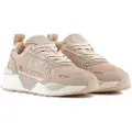 Emporio Armani EA7unisex. 7X000308_AF18447 Ace Runner Nye beige træningssko (42), Fast, Blonder, Casual