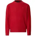Hackett London Hackett Londontil mænd. HM7000075 Lammeuldstrøje rød (XL), Casual, Bomuld, Lange ærmer