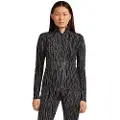 Icebreaker Merino 260 Tech Vertex Delta Lines Aop Langærmet Baselayer