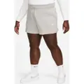 Nike Sportswear Phoenix Fleece-shorts med løst design og høj talje til kvinder (plus size) - grå