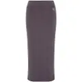 Emporio Armani EA7til kvinder. 7W000792_AF12643 Nederdel Precious grey (XS), Casual, Grå, Polyester