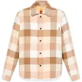 Timberland Timberlandtil mænd. TB0A44KBEHI1 Overshirt med beige fluffy foring (3XL), Casual, Bomuld