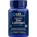 Life Extension Forbedrede zinkpastiller, pebermynte - 30 vegetariske tabletter