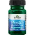 Swanson Health Astaxanthin & Zeaxanthin - 60 bløde kapsler