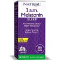 Natrol 3 A.M. Melatonin Hurtigopløselige, Lavendel Vanilje - 60 tabletter