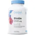 Osavi Biotin, 2500 mcg - 180 veganske kapsler