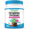 Orgain Økologisk Protein + 50 Superfoods, Cremet Chokolade Fudge - 510g