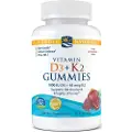 Nordic Naturals Vitamin D3+K2 Gummibamser, Granatæble - 60 stk
