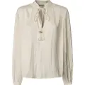 Pepe Jeans Pepe Jeanstil kvinder. PL305010 Bluse Caeli Hvid (M), Casual, Polyester, Lange ærmer