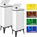 Wellhome Smarte Skraldespande 60l 2 Enheder