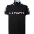 Hackett London Hackett Londontil mænd. HM5600044 Polo Multi sort (L), Casual, Bomuld, Korte ærmer