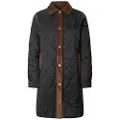 Pepe Jeans Pepe Jeanstil kvinder. PL4024337 Paola Lang frakke sort (L), Casual, Polyester