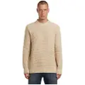 G-Star G-Startil mænd. D23536-D170-1214 Chunky beige jumper (XXL), Casual, Bomuld