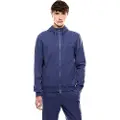 Emporio Armani Train Logo Series Extended Logo Coft Cc Sweatshirt Med Lynlås