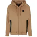 EA7 EA7til mænd. 7M000621_AF17089 Train Soccer sweatshirt brun (XXL), Casual, Sport, Multisport, Polyester