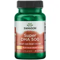 Swanson Health Super DHA 500 fra fødevarekvalitetscalamari - 30 softgels