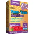 Jarrow Formulas Yum-Yum Dophilus - 1 milliard CFU (hindbær) - 60 tyggetabletter