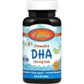 Carlson Labs Kid's tyggetablet DHA, 100mg Orange - 60 softgels