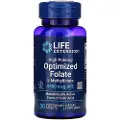 Life Extension High Potency Optimized Folate - 30 vegetariske faner