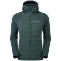 Montane F Composite Hoodie, dunjakke, dame, mørkegrøn