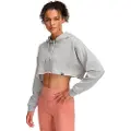 Under Armour Icon Terry Crop Hættetrøje